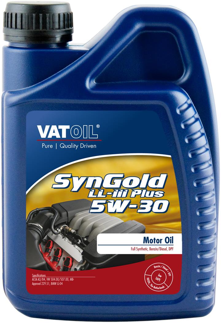 Моторное масло SYNGOLD LL-III PLUS 5W-30 1 л Vatoil 50020.