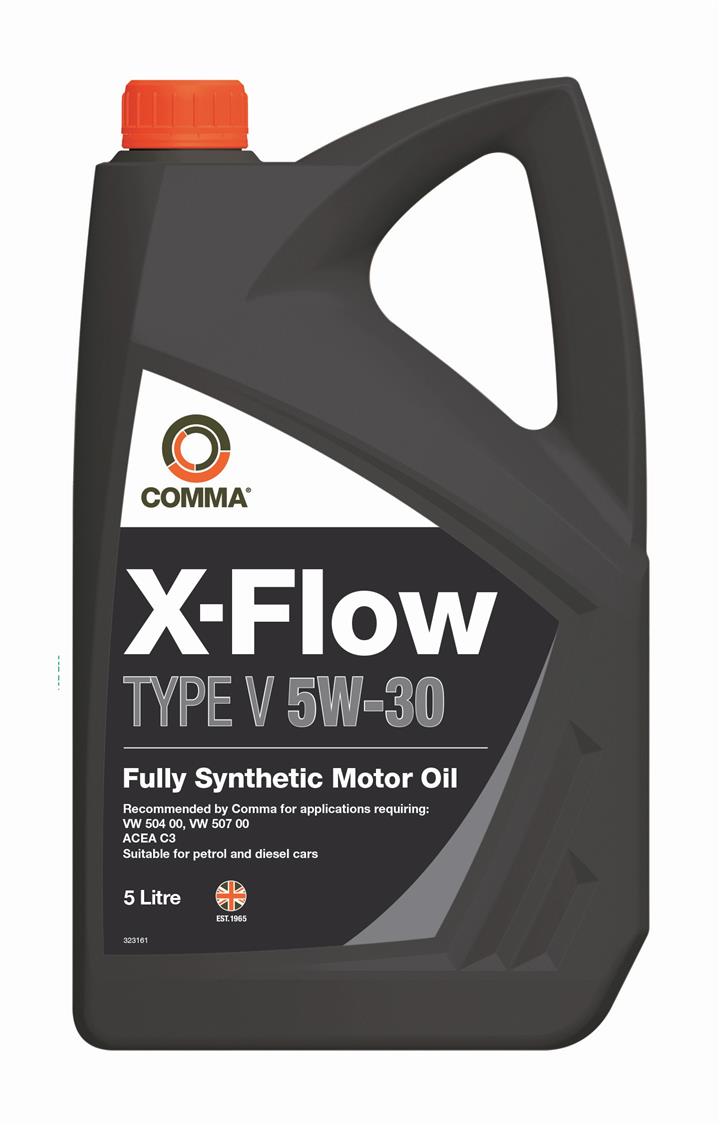 Моторне масло X-FLOW TYPE V 5W-30 5 л на Ауді A4 B9 Comma XFV5L.