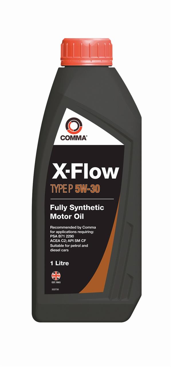Моторное масло X-FLOW TYPE P 5W-30 1 л на Fiat 500X  Comma XFP1L.