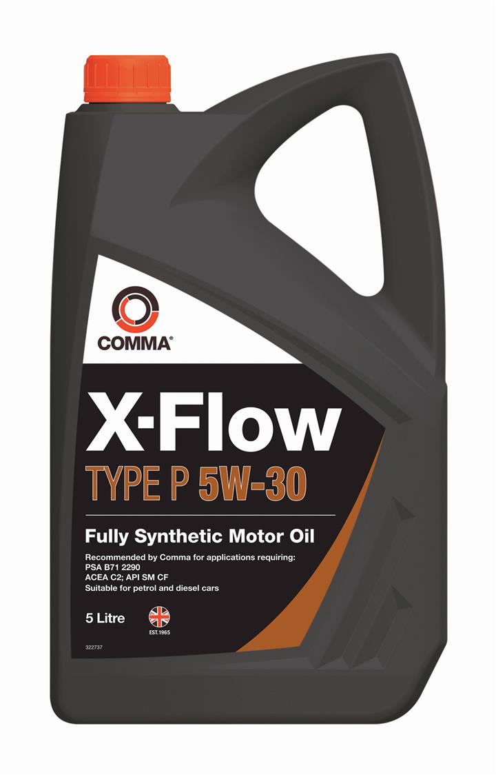 Моторное масло X-FLOW TYPE P 5W-30 5 л на Ситроен ДС5  Comma XFP5L.