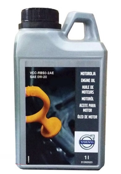 Моторне масло ENGINE OIL 0W-20 1 л на Кіа Седона  Volvo 31392923.