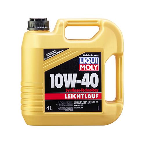 Моторне масло LEICHTLAUF 10W-40 4 л Liqui Moly 9501.