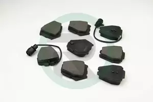 Переднї гальмівні колодки Bremsi BP3149 фотографія 1.