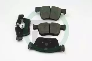 Переднї гальмівні колодки Bremsi BP3598 фотографія 1.