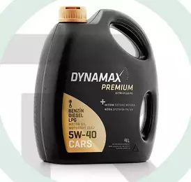 Моторне масло 5W-40 4 л на Мазда 3  Dynamax 501600.