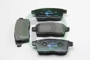 Тормозные колодки Hella Pagid 8DB 355 013-261 фотография 1.