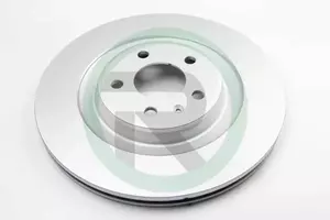 Вентильований гальмівний диск на Porsche Macan  Hella Pagid 8DD 355 118-021.