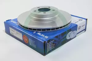 Вентильований гальмівний диск Hella Pagid 8DD 355 128-381 фотографія 0.