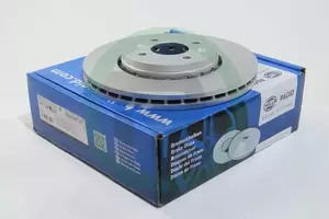 Перфорированный тормозной диск Hella Pagid 8DD 355 129-611 фотография 0.