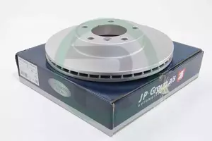 Вентильований передній гальмівний диск JP Group 1463104200 фотографія 0.