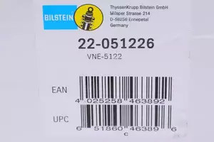 Передня ліва стійка амортизатора Bilstein 22-051226 фотографія 9.