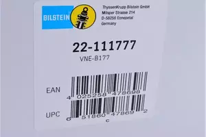 Передня права стійка амортизатора Bilstein 22-111777 фотографія 9.