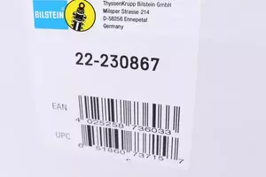 Передняя левая стойка амортизатора Bilstein 22-230867 фотография 5.