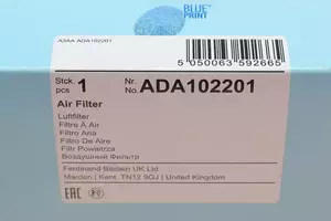 Повітряний фільтр Blue Print ADA102201 фотографія 3.