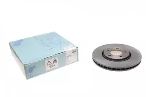 Вентилируемый передний тормозной диск на Chrysler Grand Voyager  Blue Print ADA104301.