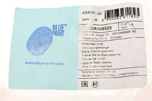 Передняя левая стойка стабилизатора Blue Print ADA108520 фотография 5.