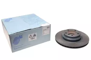 Вентильований передній гальмівний диск Blue Print ADB114306.