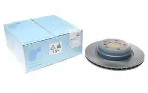 Вентилируемый задний тормозной диск Blue Print ADB114307.
