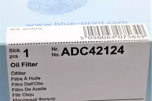 Масляный фильтр Blue Print ADC42124 фотография 4.