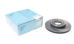Вентильований передній гальмівний диск на Форд Фієста  Blue Print ADF124309.