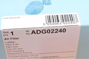 Воздушный фильтр Blue Print ADG02240 фотография 4.