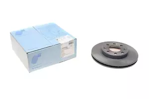 Вентильований передній гальмівний диск Blue Print ADG04364.