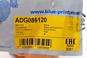 Передня нижня кульова опора Blue Print ADG086120 фотографія 1.
