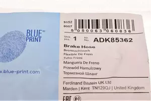 Тормозной шланг Blue Print ADK85362 фотография 6.