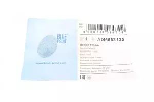 Шланг гальмівний передній правий Blue Print ADM553125 фотографія 5.