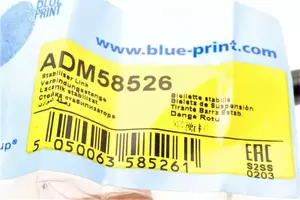 Передня стійка стабілізатора Blue Print ADM58526 фотографія 1.