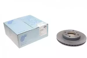 Вентильований передній гальмівний диск на Nissan Prairie  Blue Print ADN14341.