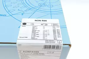 Вентильований задній гальмівний диск Blue Print ADN14399 фотографія 5.