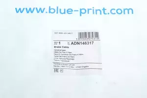 Трос ручного гальма Blue Print ADN146317 фотографія 5.