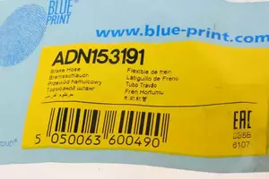 Шланг гальмівний задній Blue Print ADN153191 фотографія 4.