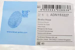 Гальмівний шланг Blue Print ADN153227 фотографія 5.