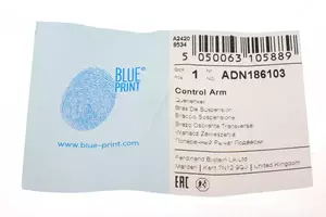 Правий важіль передньої підвіски Blue Print ADN186103 фотографія 1.
