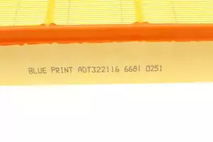 Повітряний фільтр Blue Print ADT322116 фотографія 2.