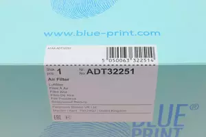 Повітряний фільтр Blue Print ADT32251 фотографія 4.