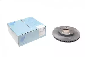 Вентильований передній гальмівний диск Blue Print ADT343261.