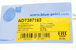 Левый рулевой наконечник Blue Print ADT387163 фотография 5.