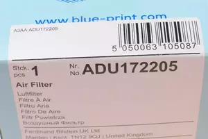 Воздушный фильтр Blue Print ADU172205 фотография 4.