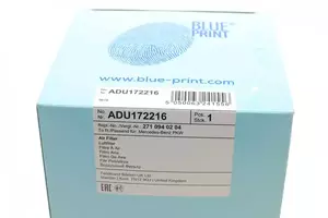 Воздушный фильтр Blue Print ADU172216 фотография 5.