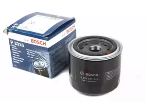 Масляний фільтр на Kia Sorento XM Bosch 0 451 103 316.