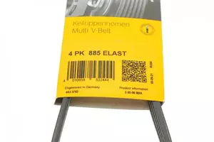 Полікліновий ремінь Contitech 4PK885 ELAST фотографія 5.