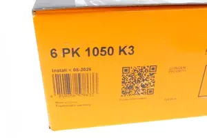 Комплект приводного ременя Contitech 6PK1050K3 фотографія 1.