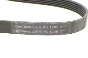 Поликлиновой ремень Contitech 6PK1205 фотография 4.