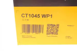 Комплект ГРМ з помпою Contitech CT1045WP1 фотографія 5.