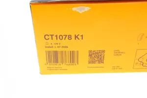 Комплект ремня ГРМ Contitech CT1078K1 фотография 3.