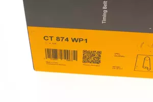 Комплект ГРМ с помпой Contitech CT874WP1 фотография 4.