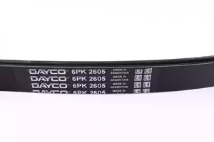 Поликлиновой ремень Dayco 6PK2605 фотография 2.